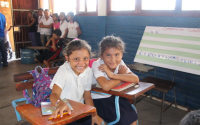 Helping kids in El Transito, Nicaragua